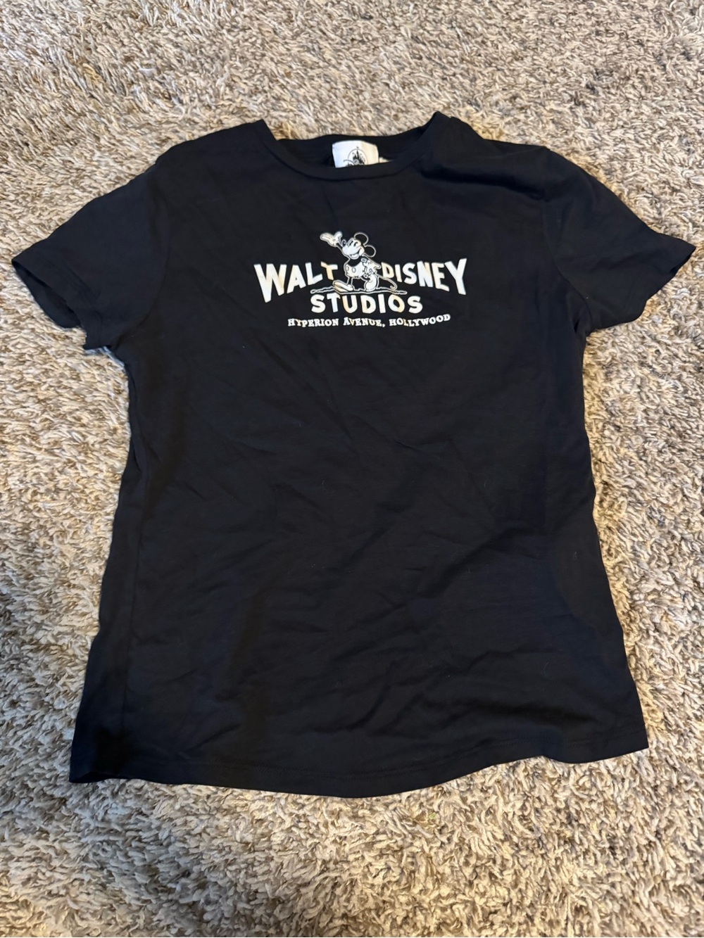 Disney Black Baby Tee